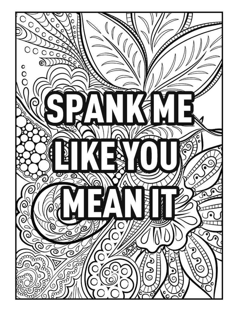 Funny Coloring Pages for Grown Ups 127