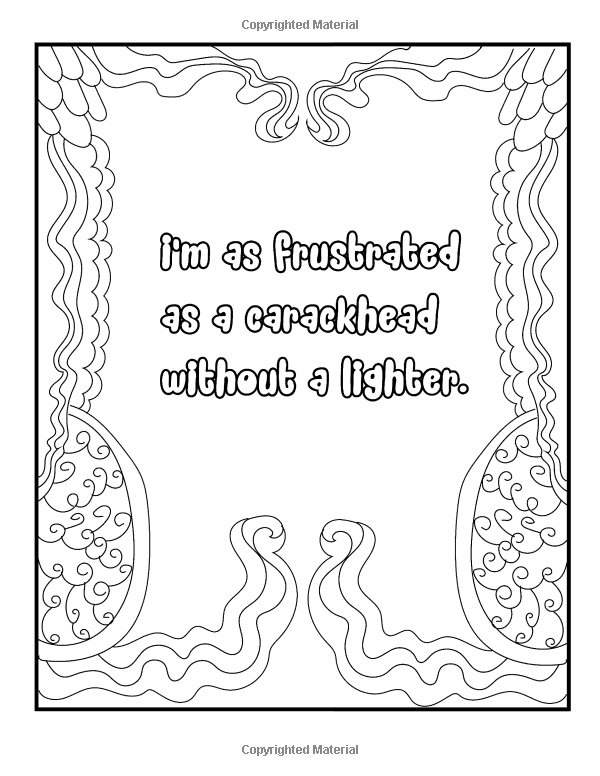 Funny Coloring Pages for Grown Ups 34