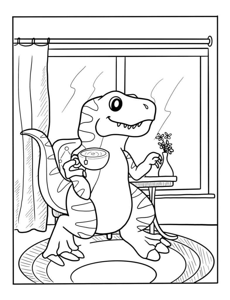 Funny Coloring Pages for Grown Ups 76