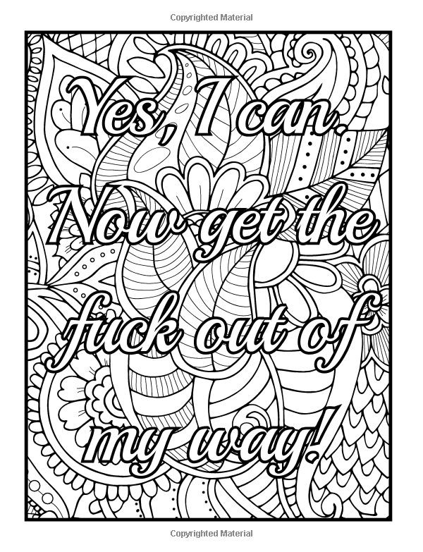 Funny Coloring Pages for Grown Ups 79