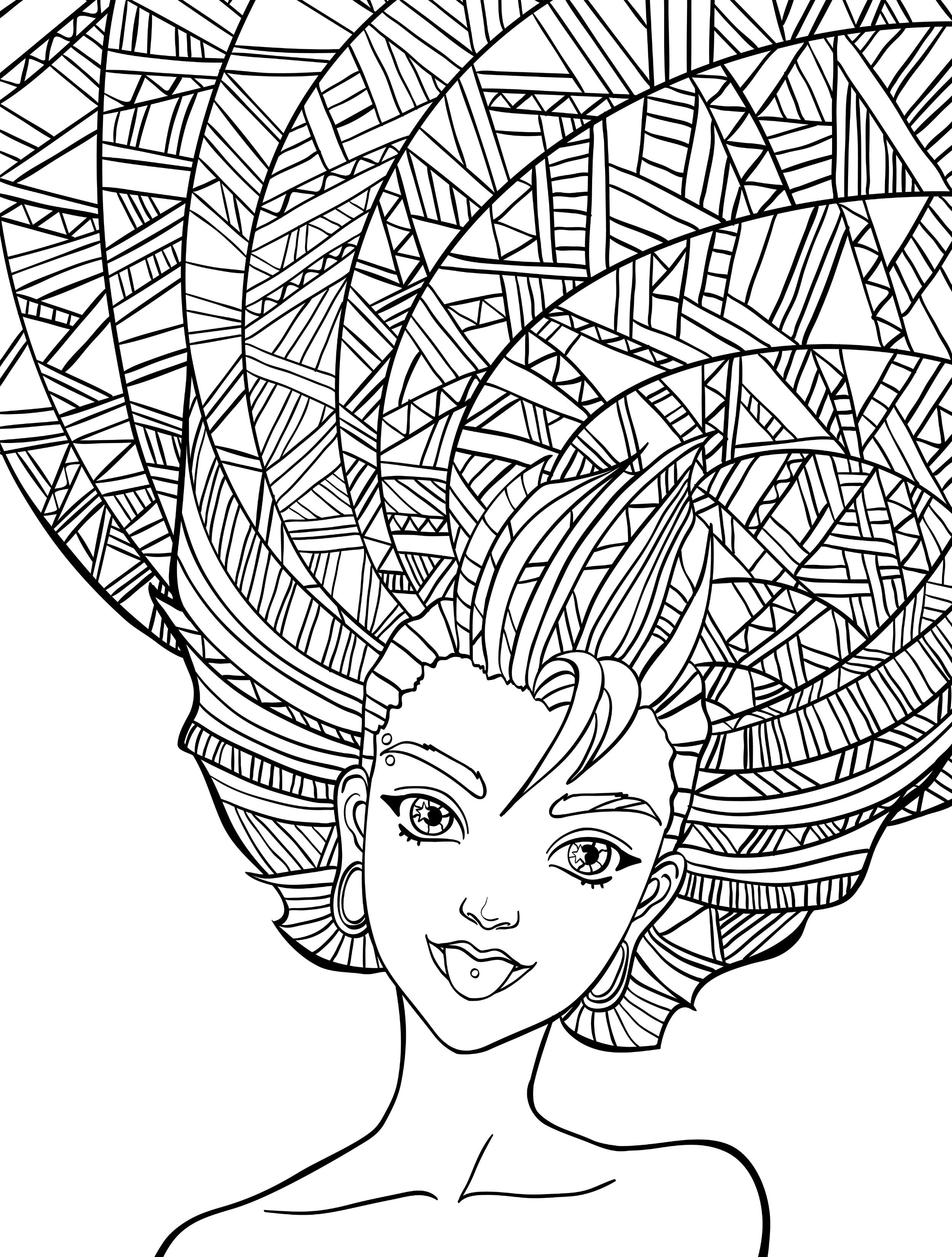 Funny Coloring Pages for Grown Ups 96