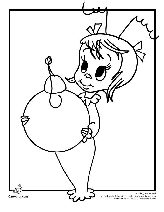 Grinch Coloring Pages FREE Printable 17