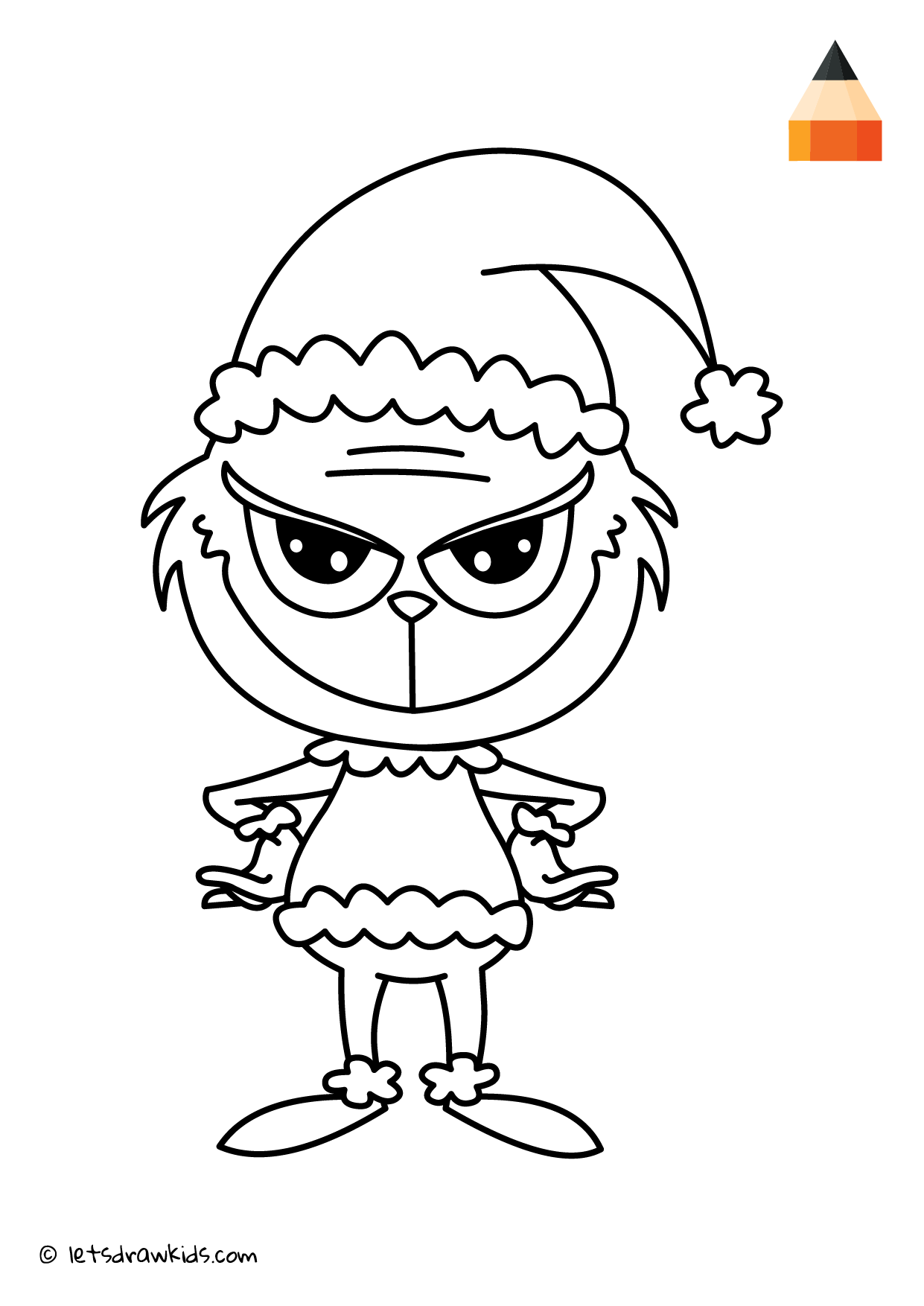 Grinch Coloring Pages FREE Printable 27