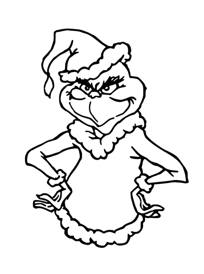 Grinch Coloring Pages FREE Printable 29