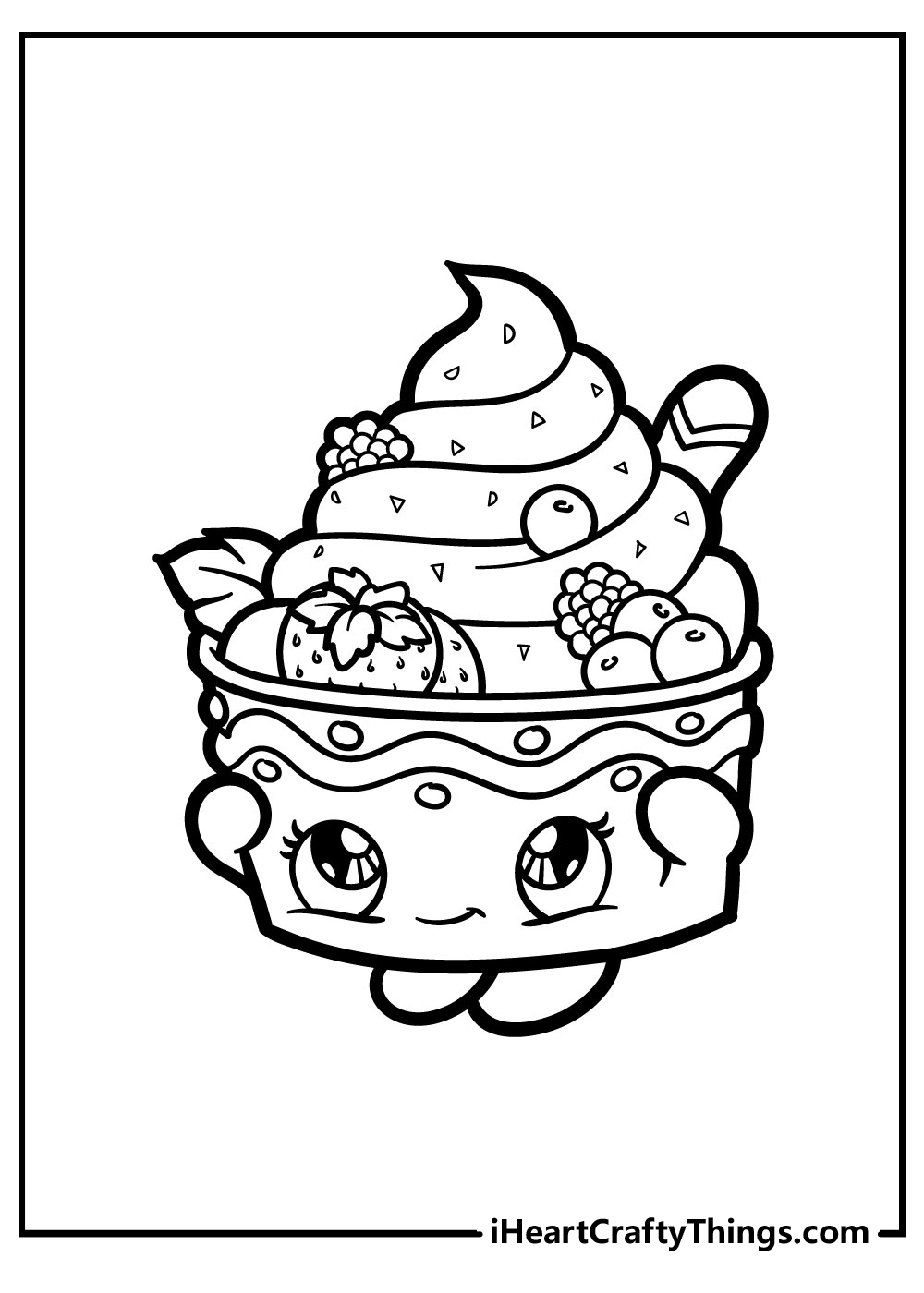 Ice Cream Coloring Pages for Adults Unique 109