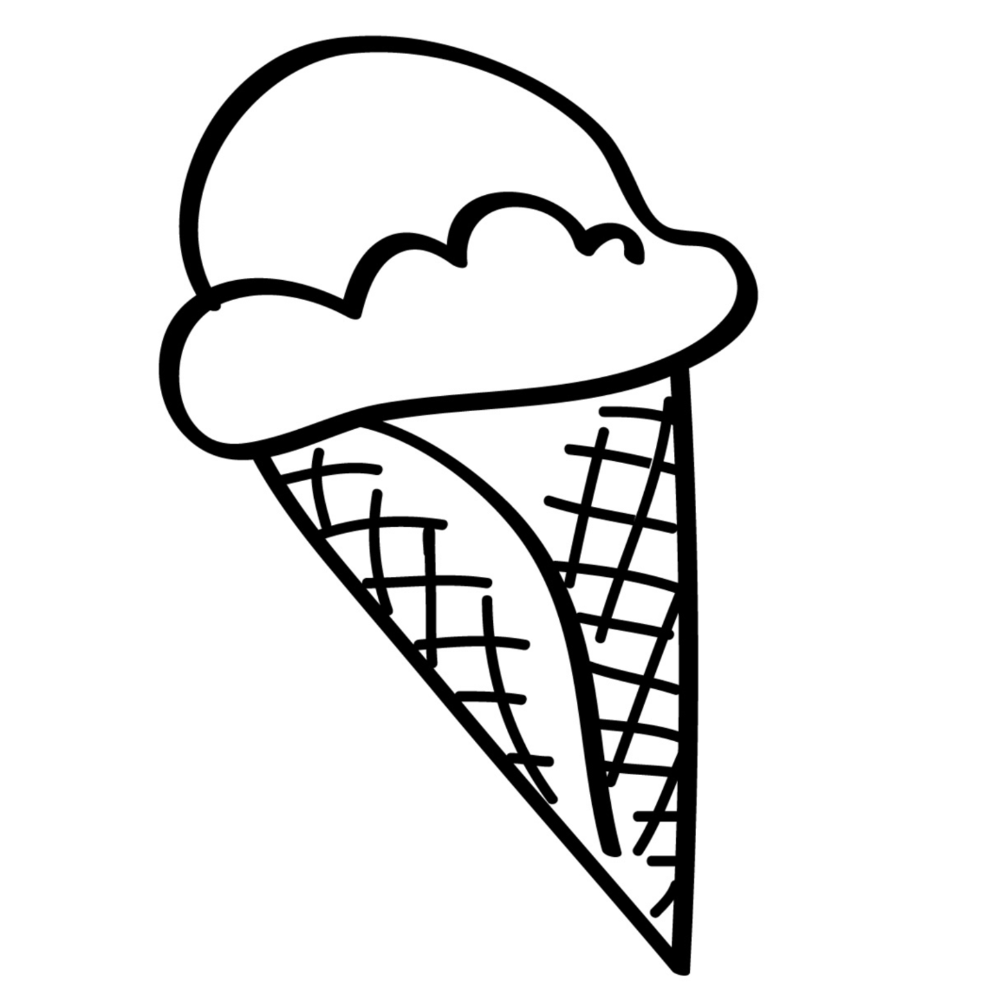 Ice Cream Coloring Pages for Adults Unique 12