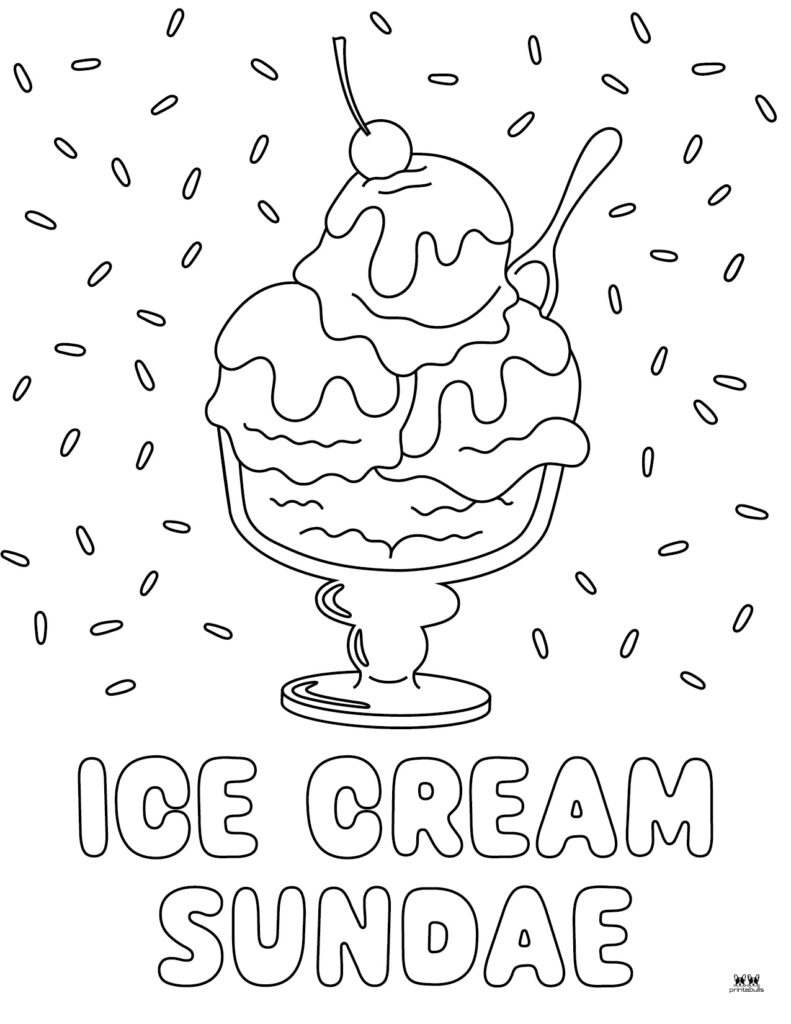 Ice Cream Coloring Pages for Adults Unique 122