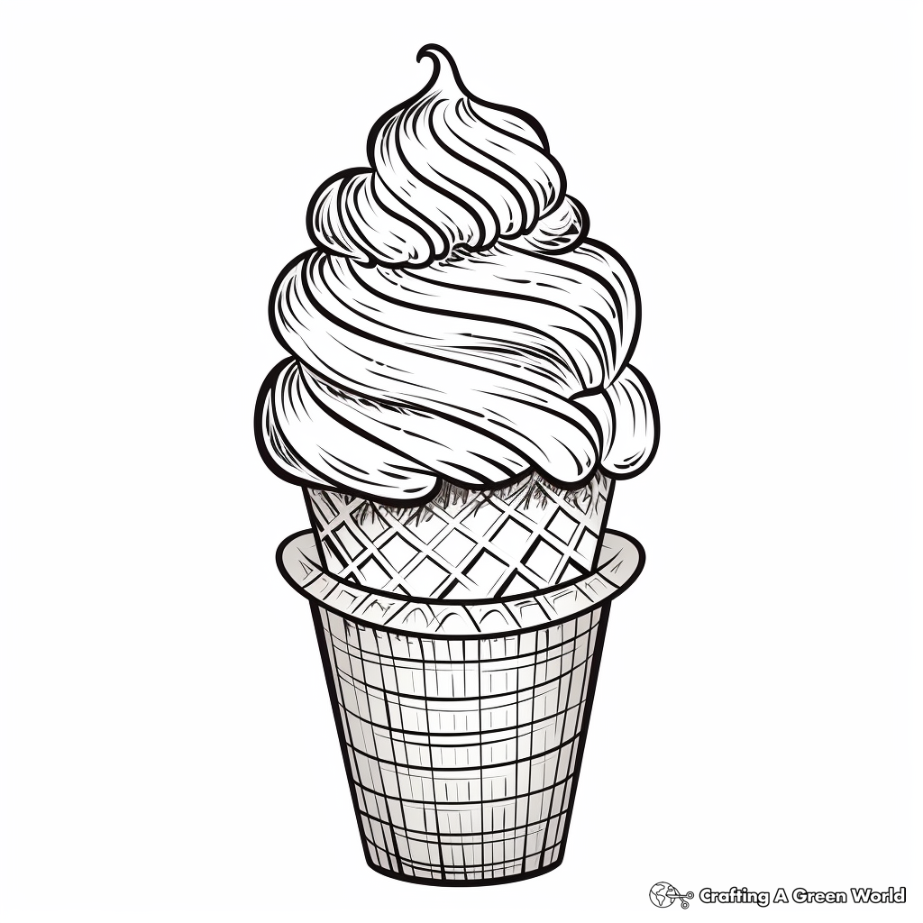 Ice Cream Coloring Pages for Adults Unique 124