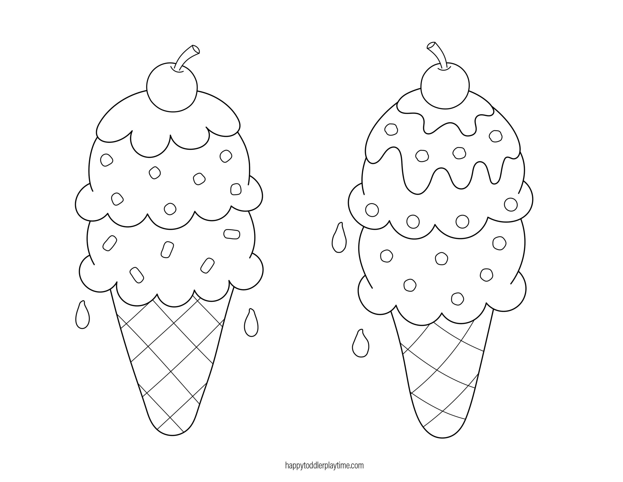 Ice Cream Coloring Pages for Adults Unique 127