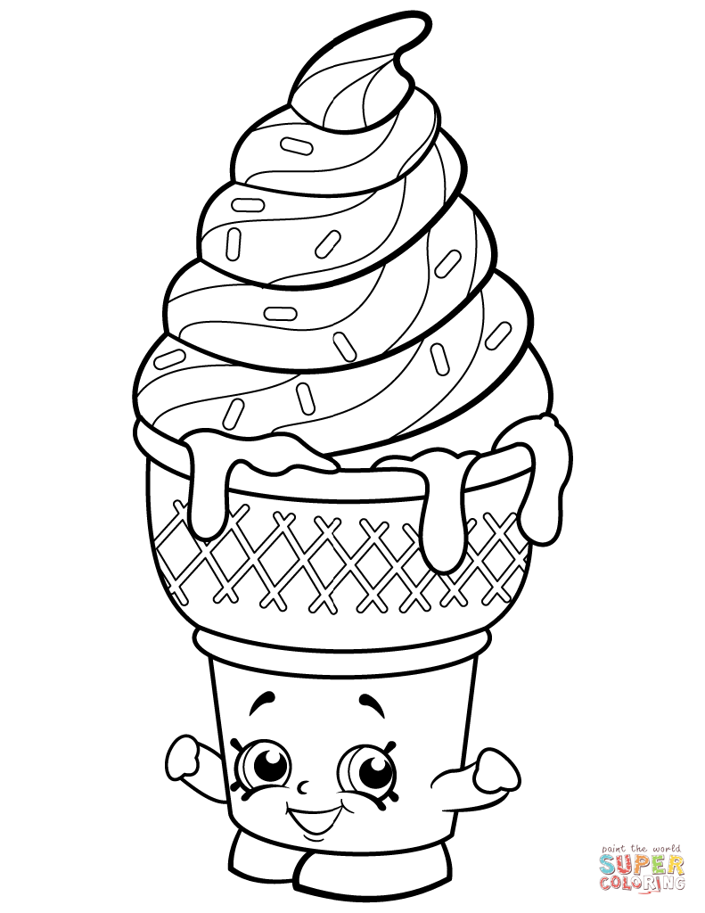 Ice Cream Coloring Pages for Adults Unique 130