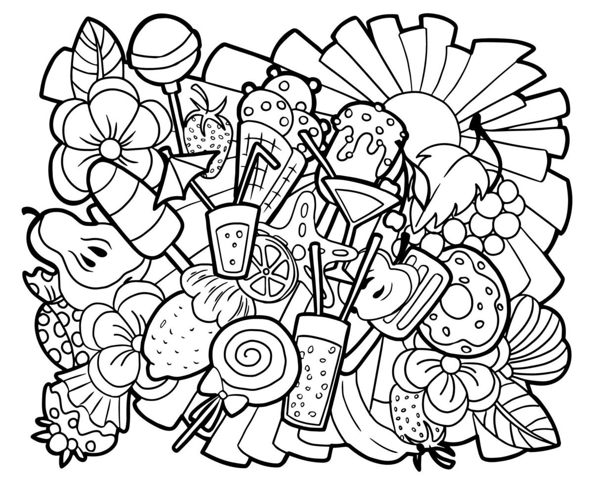 Ice Cream Coloring Pages for Adults Unique 134