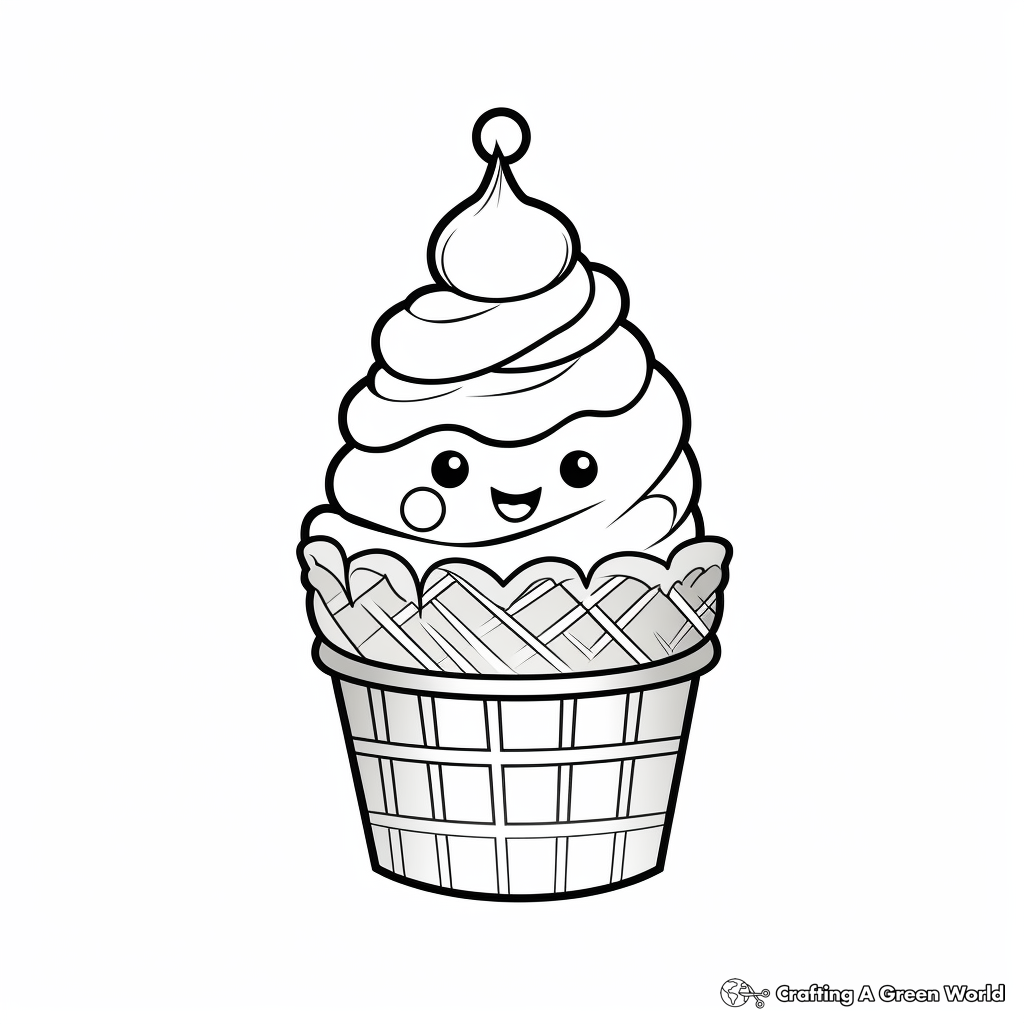 Ice Cream Coloring Pages for Adults Unique 143