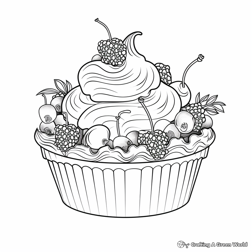 Ice Cream Coloring Pages for Adults Unique 156