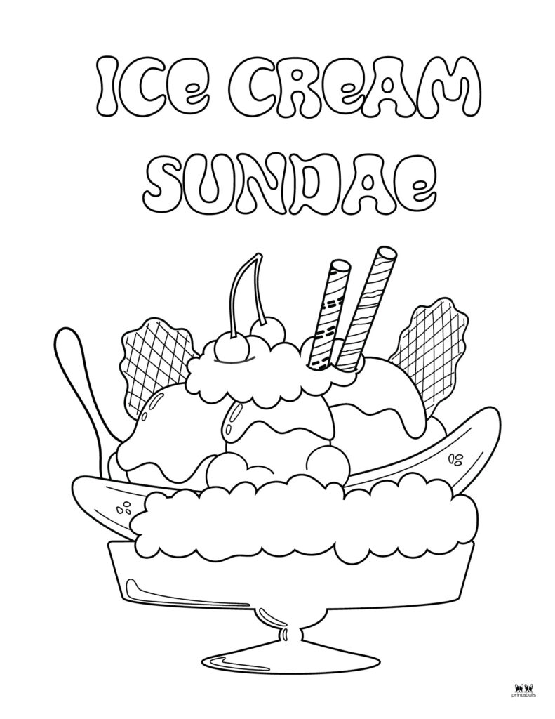 Ice Cream Coloring Pages for Adults Unique 173