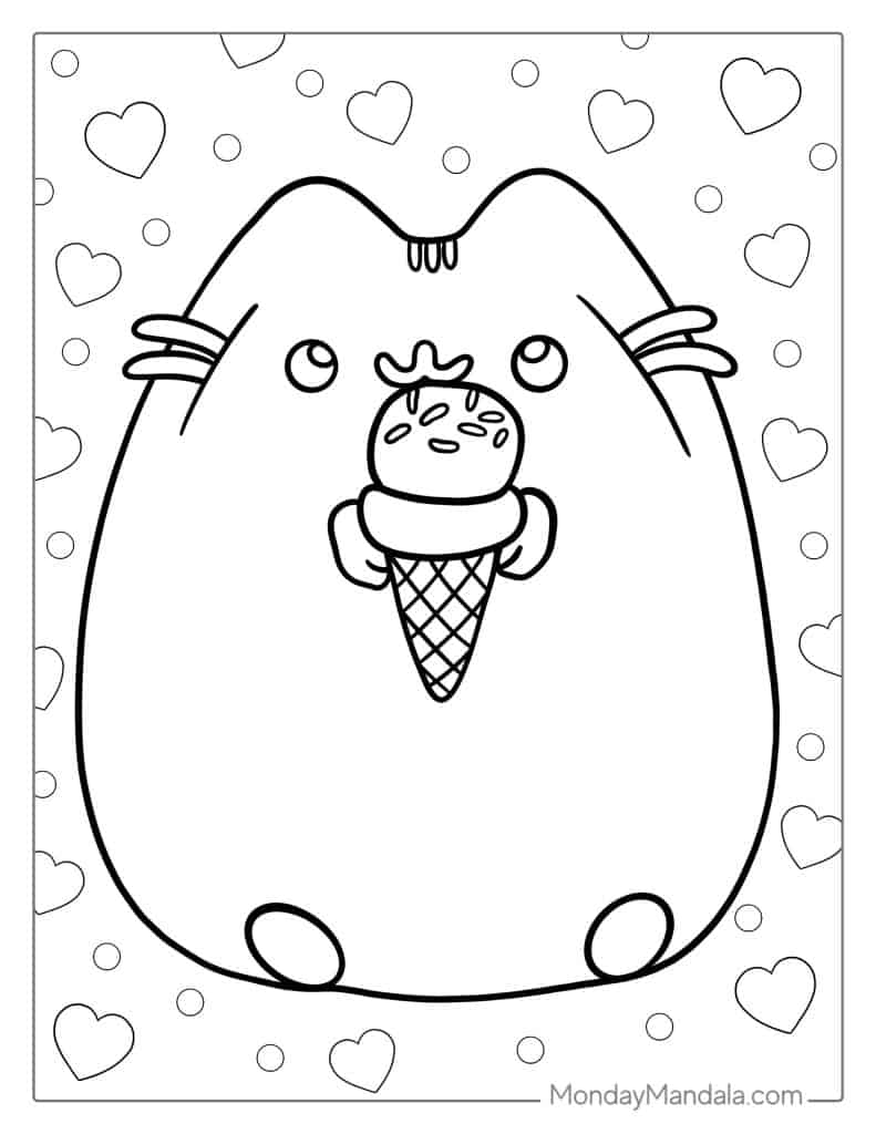 Ice Cream Coloring Pages for Adults Unique 78