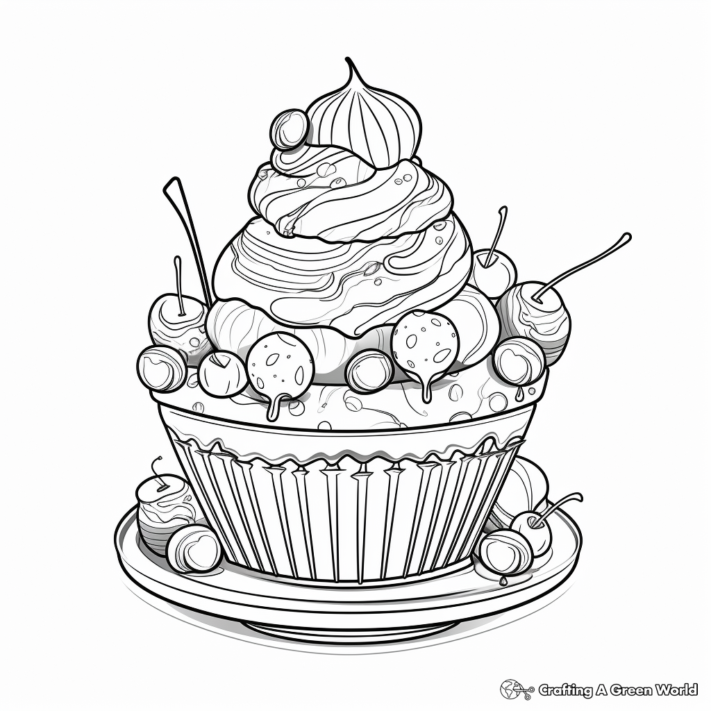 Ice Cream Coloring Pages for Adults Unique 79