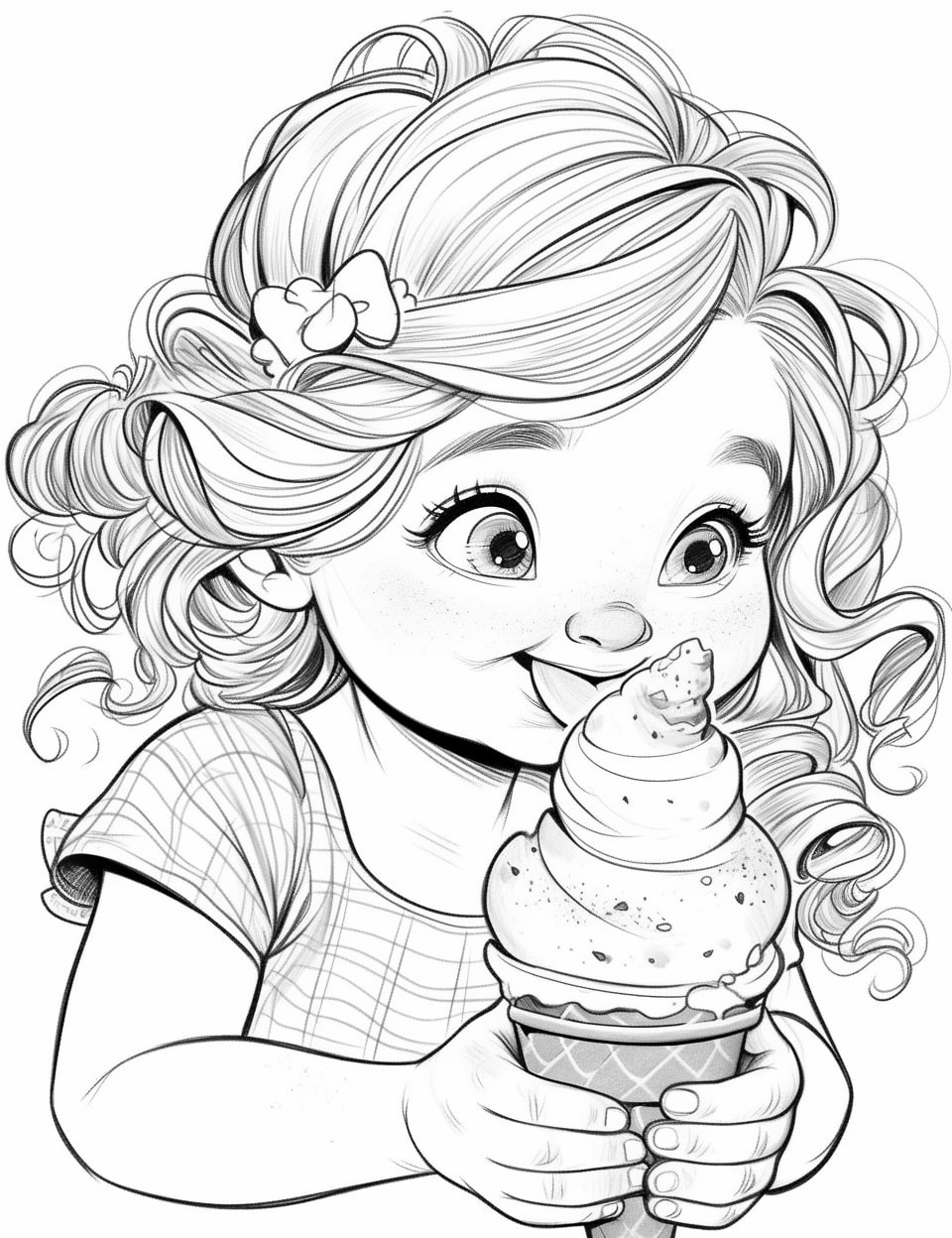 Ice Cream Coloring Pages for Adults Unique 85