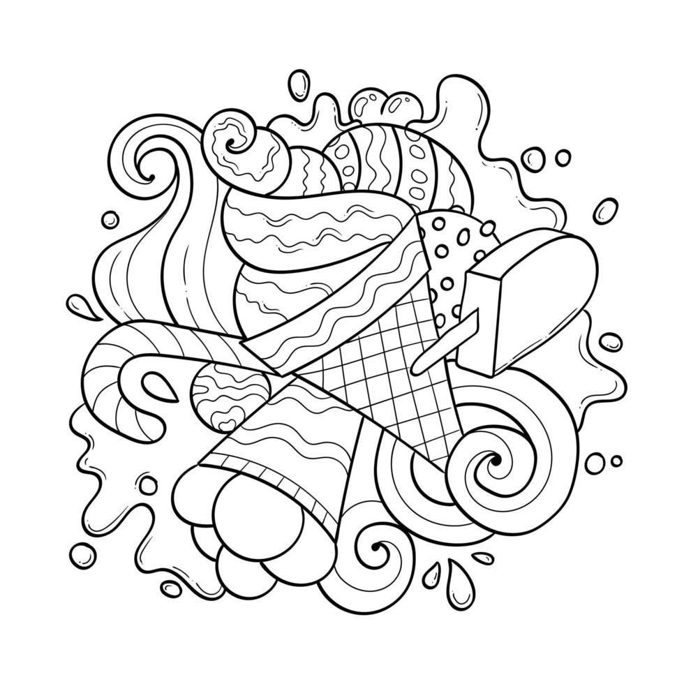 Ice Cream Coloring Pages for Adults Unique 86