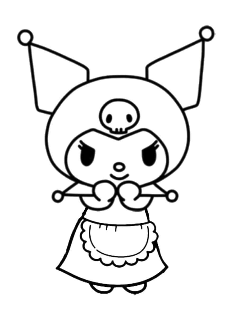 Kuromi Coloring Pages Free Printable 113