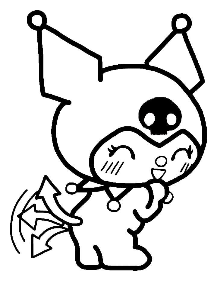 Kuromi Coloring Pages Free Printable 120