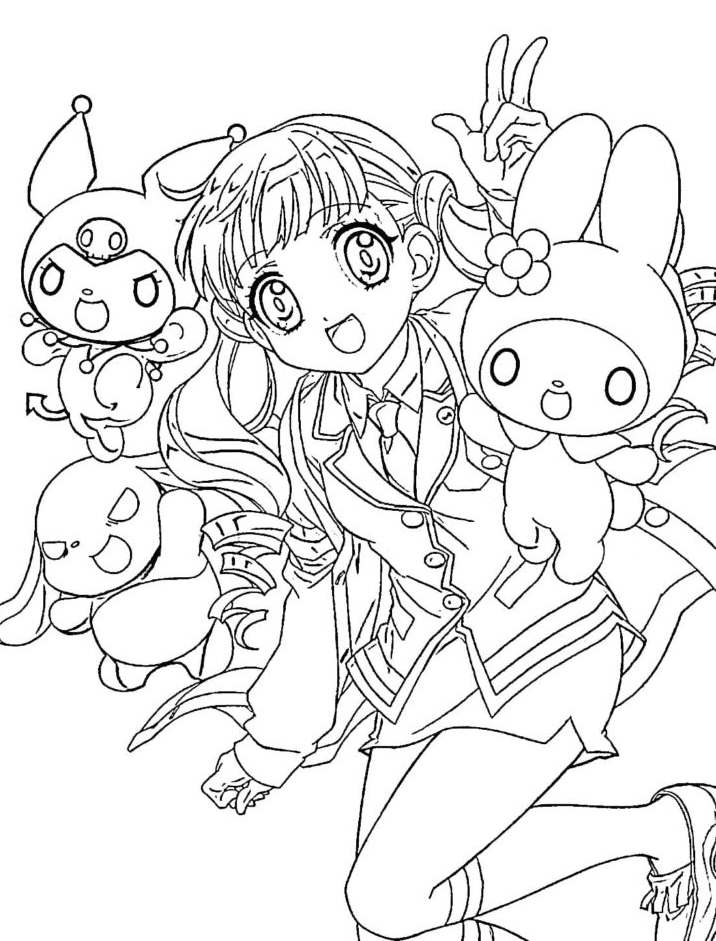 Kuromi Coloring Pages Free Printable 121