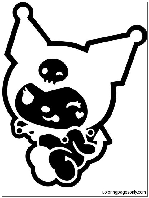 Kuromi Coloring Pages Free Printable 29