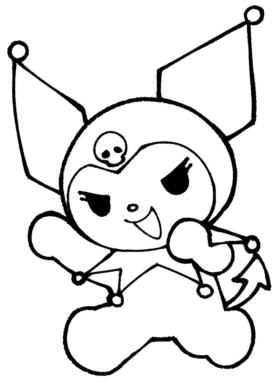 Kuromi Coloring Pages Free Printable 35