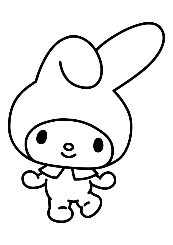 Kuromi Coloring Pages Free Printable 50