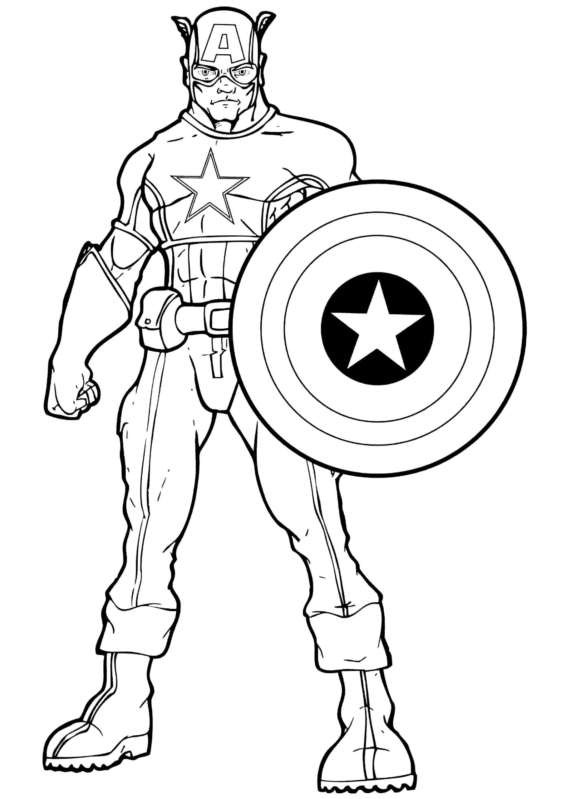 Marvel Avengers Coloring Pages Free Printable 101