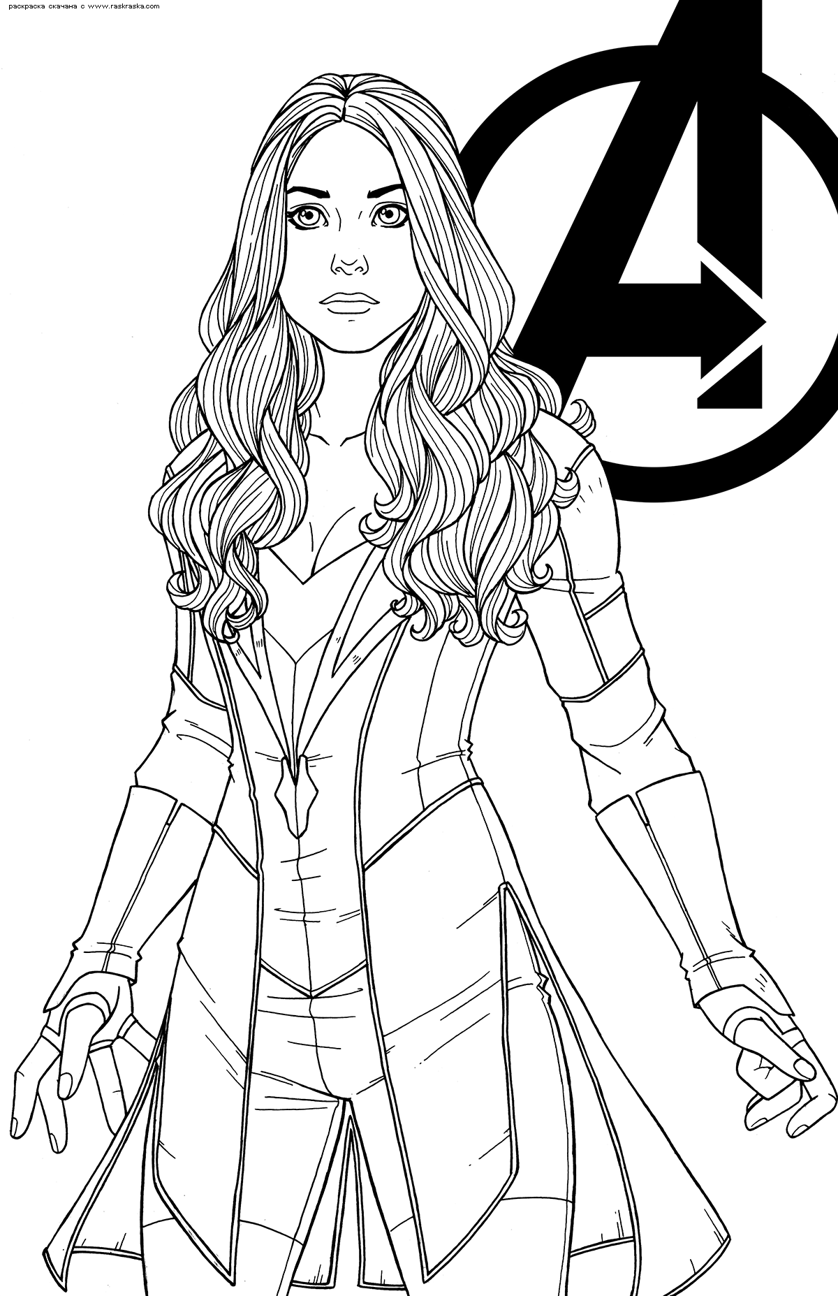 Marvel Avengers Coloring Pages Free Printable 112