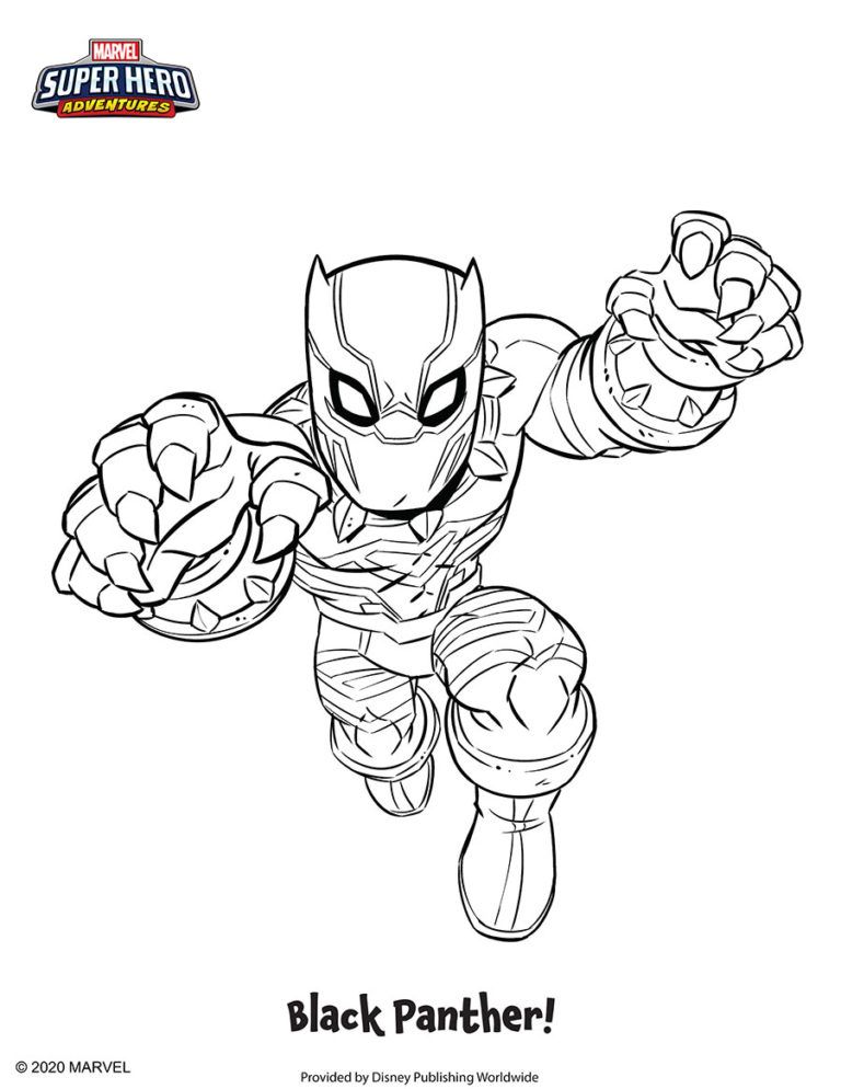 Marvel Avengers Coloring Pages Free Printable 118