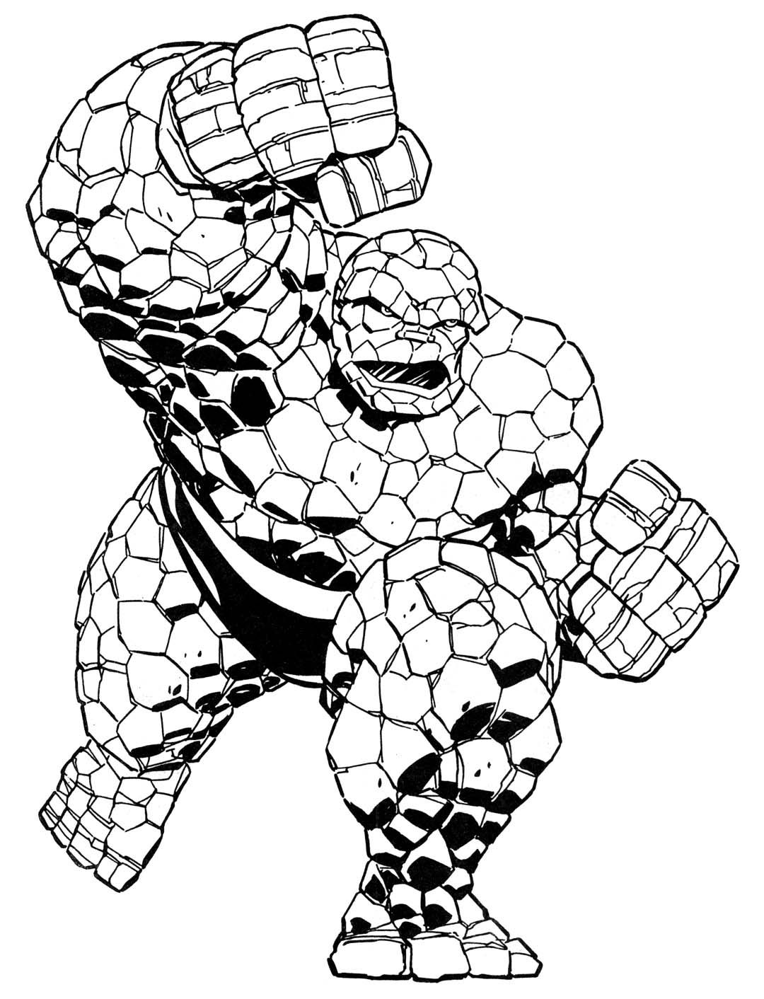 Marvel Avengers Coloring Pages Free Printable 129