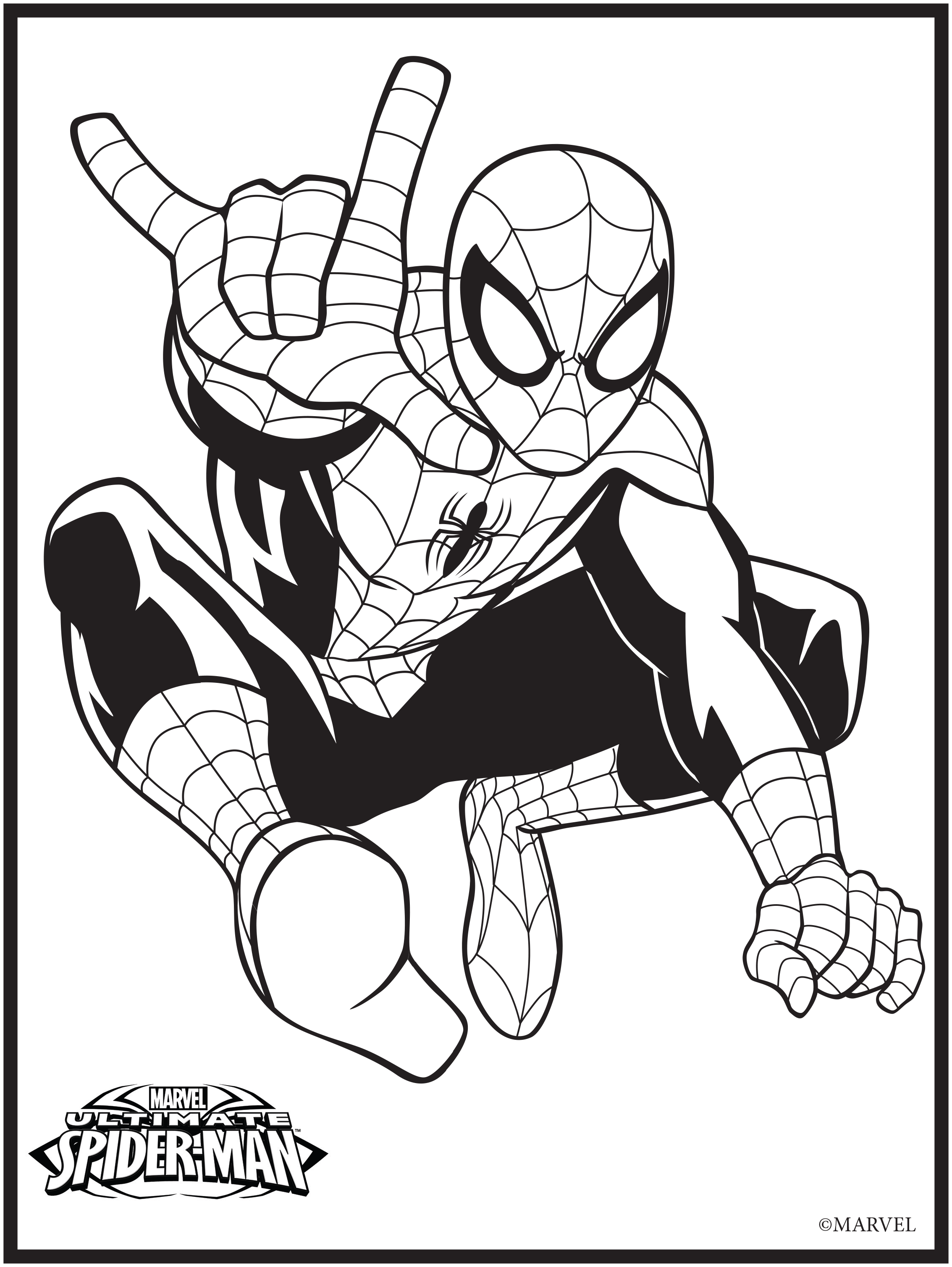 Marvel Avengers Coloring Pages Free Printable 16