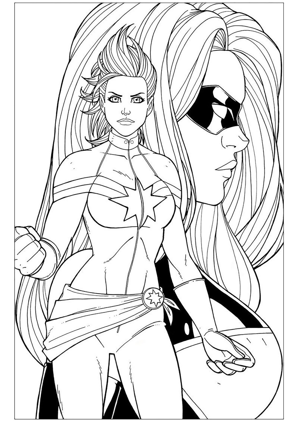 Marvel Avengers Coloring Pages Free Printable 30