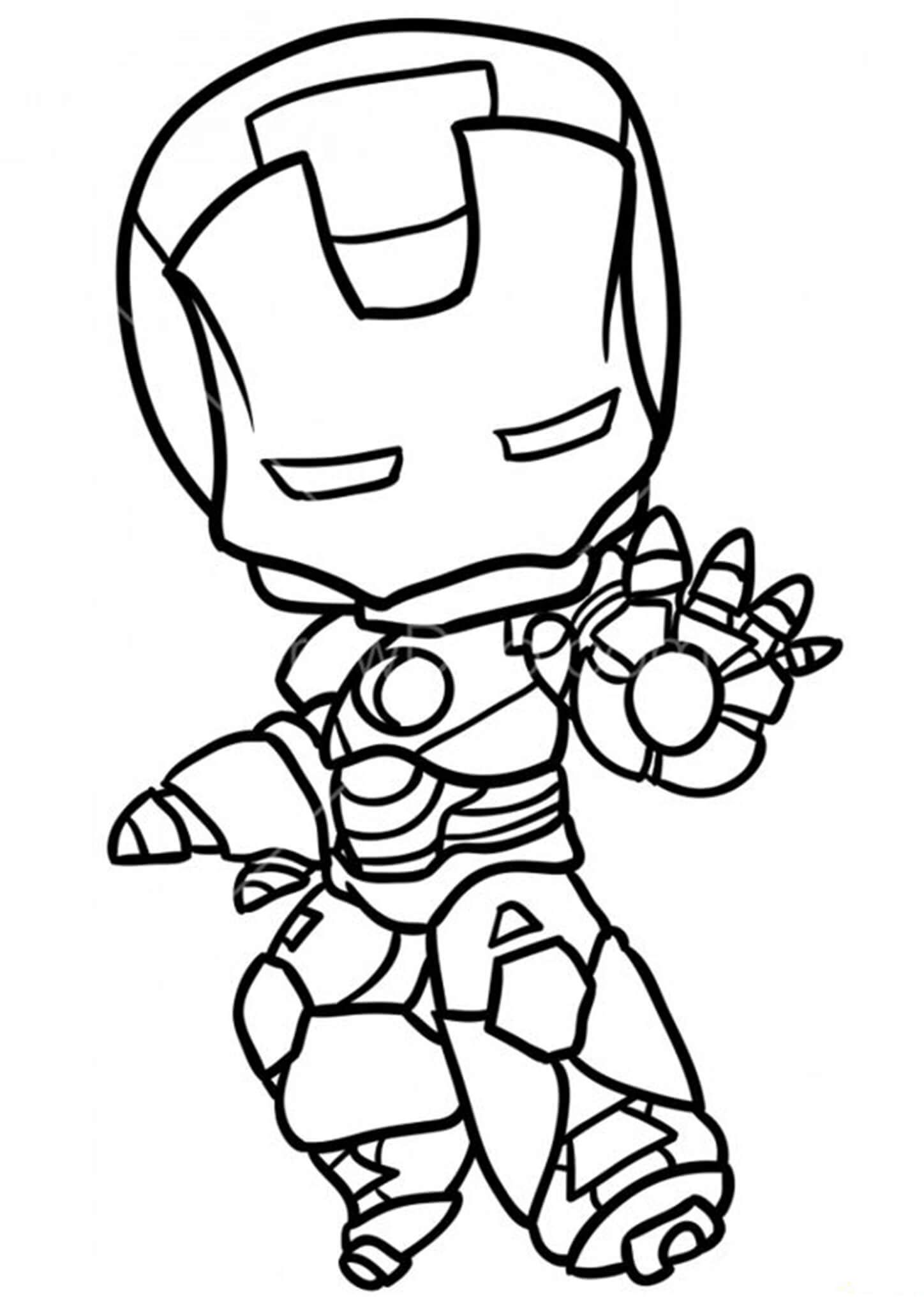 Marvel Avengers Coloring Pages Free Printable 37