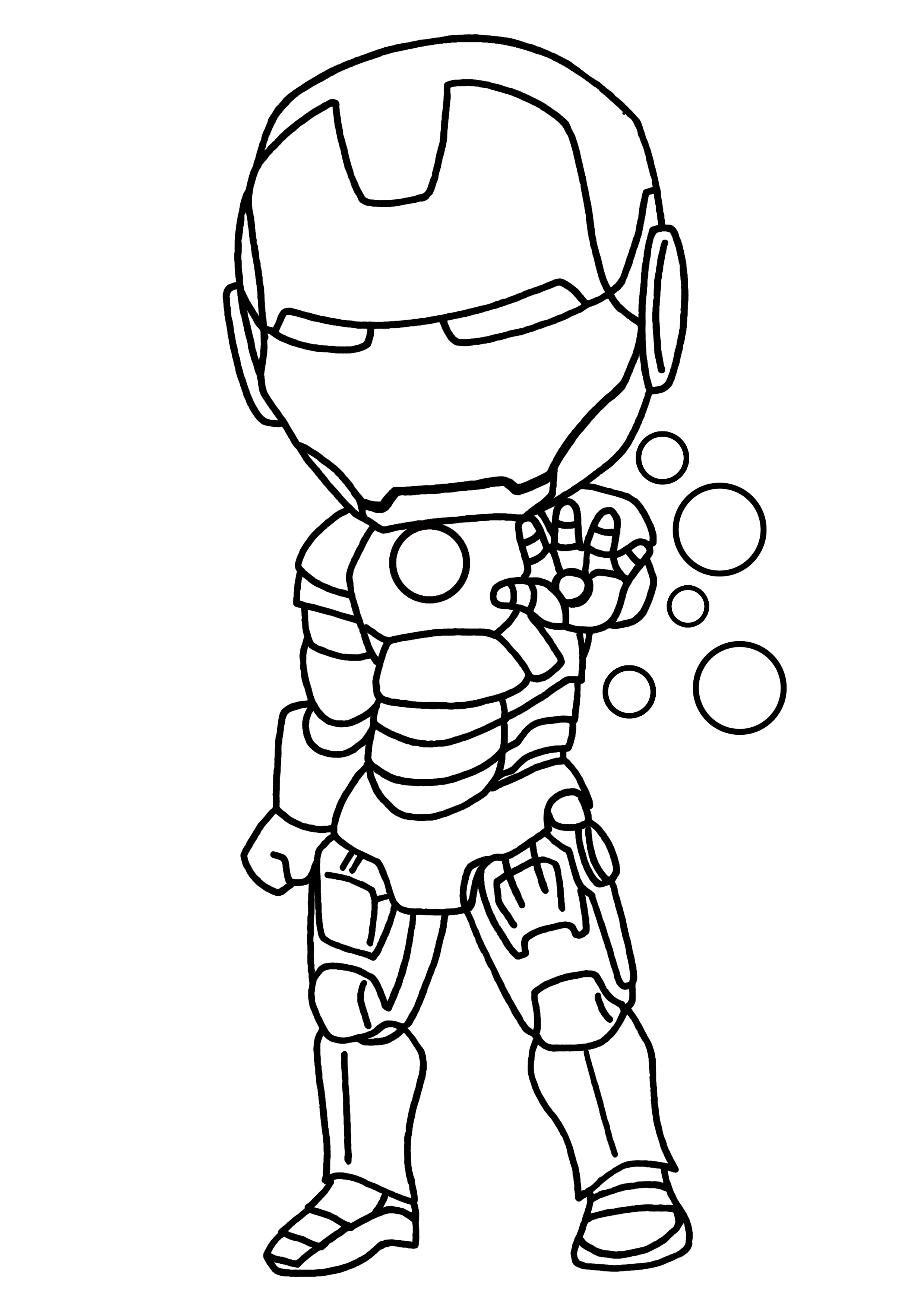 Marvel Avengers Coloring Pages Free Printable 53