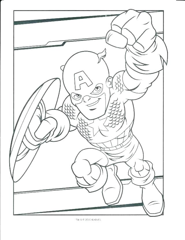 Marvel Avengers Coloring Pages Free Printable 79