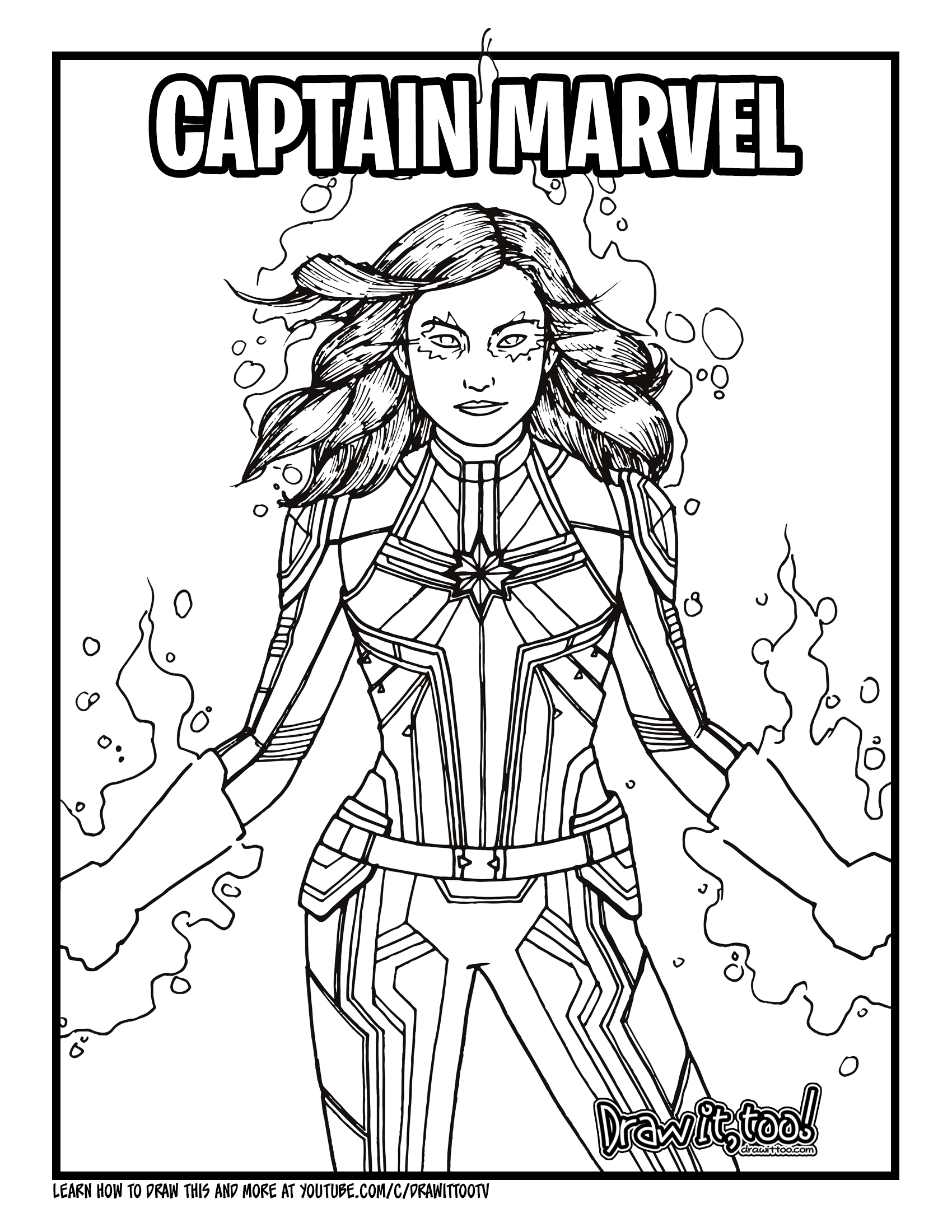 Marvel Avengers Coloring Pages Free Printable 80