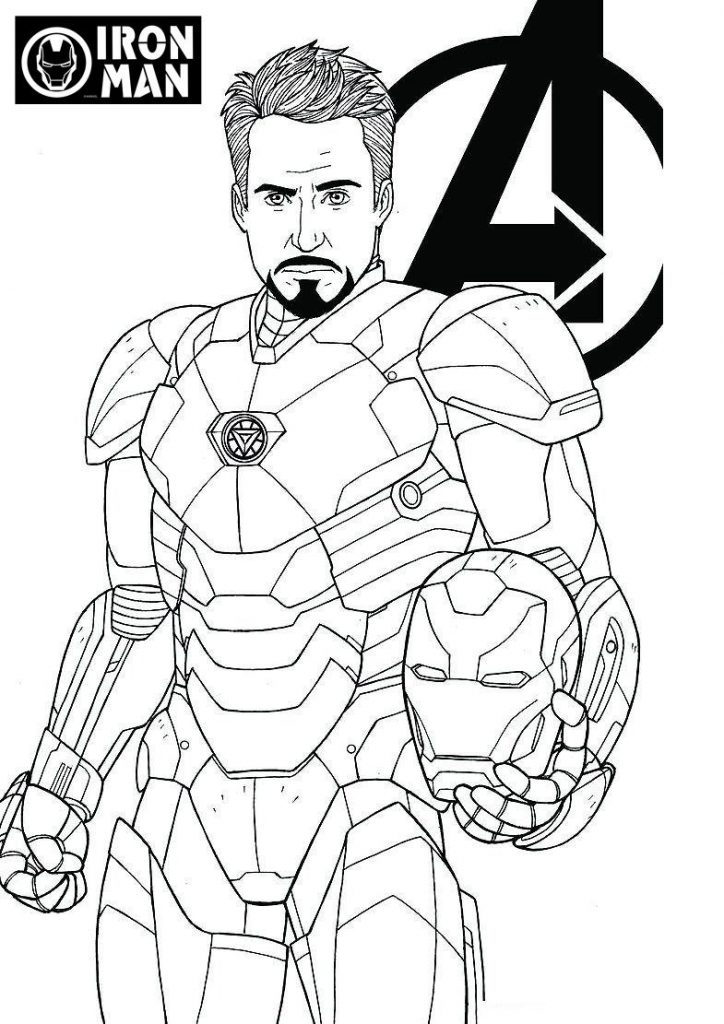 Marvel Avengers Coloring Pages Free Printable 83