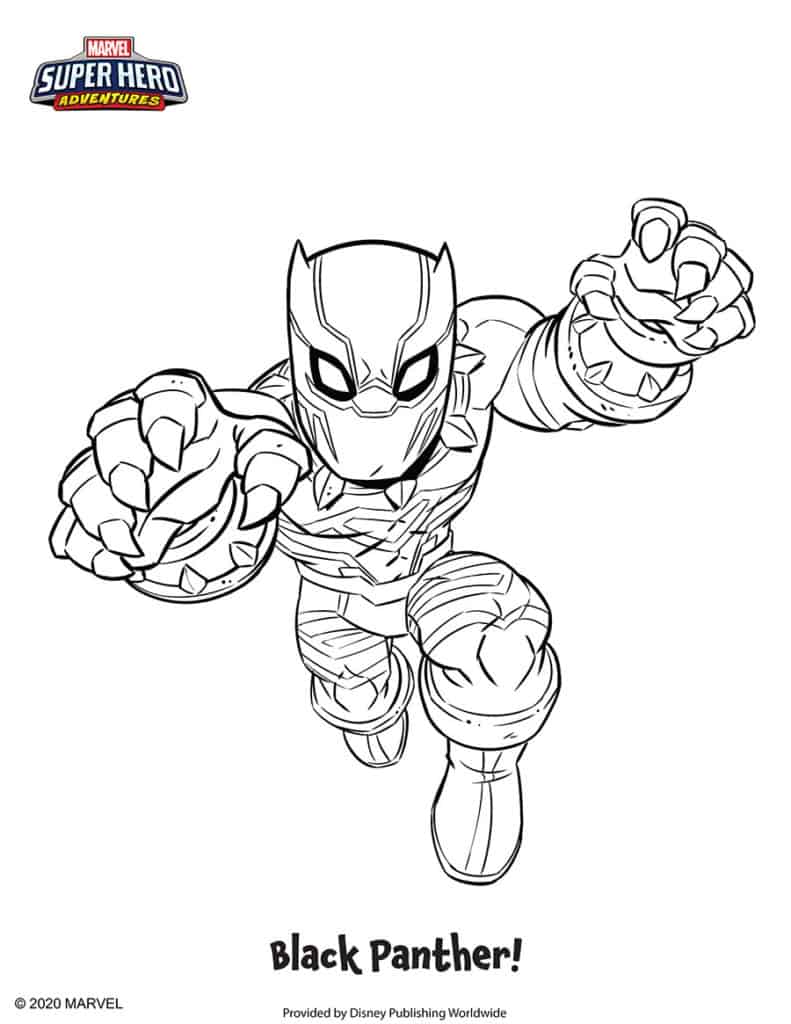 Marvel Avengers Coloring Pages Free Printable 85