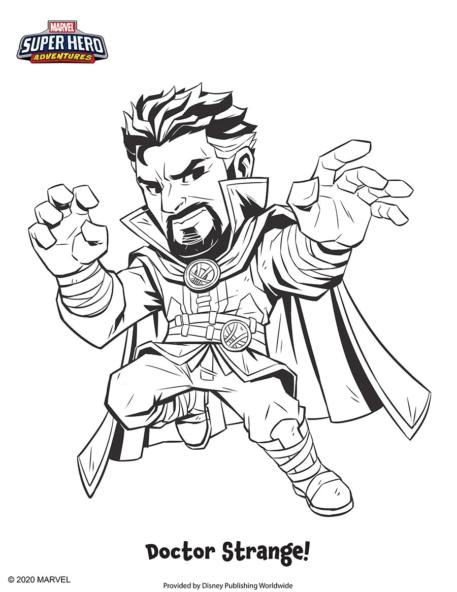 Marvel Avengers Coloring Pages Free Printable 90