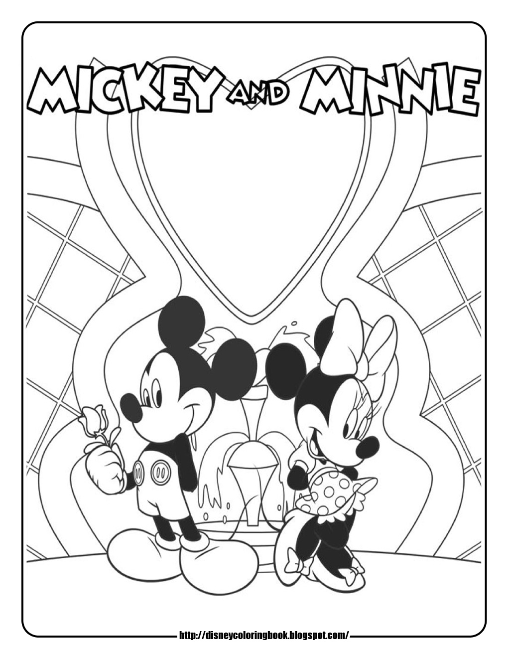 Mickey Mouse Coloring Pages Printables 109