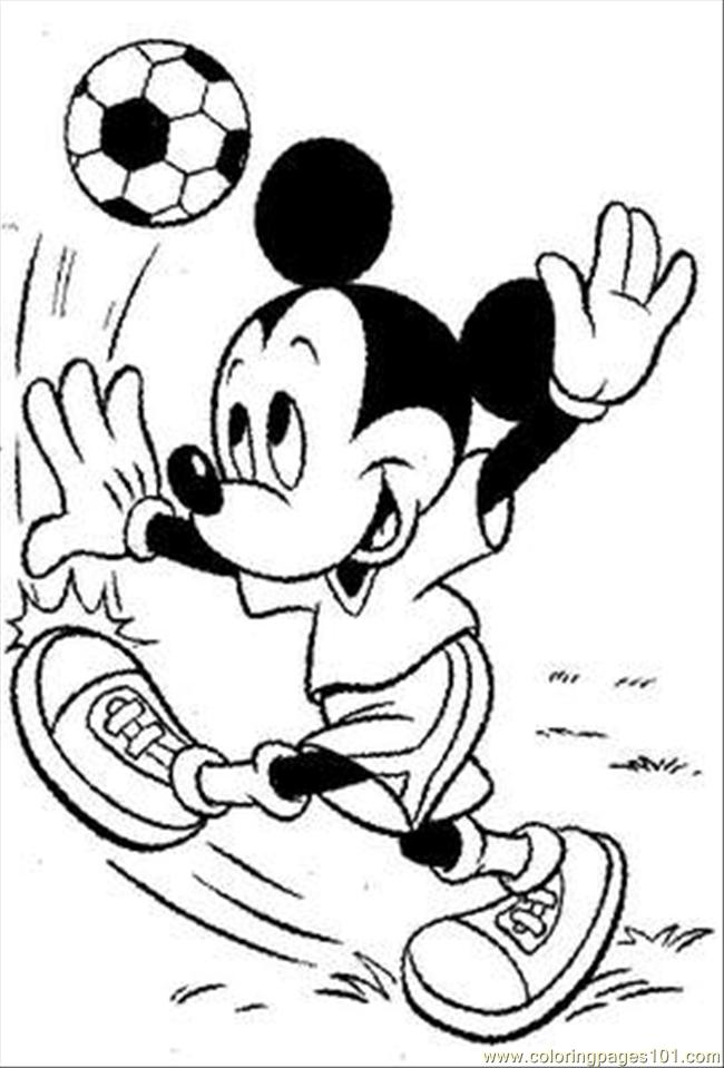 Mickey Mouse Coloring Pages Printables 19