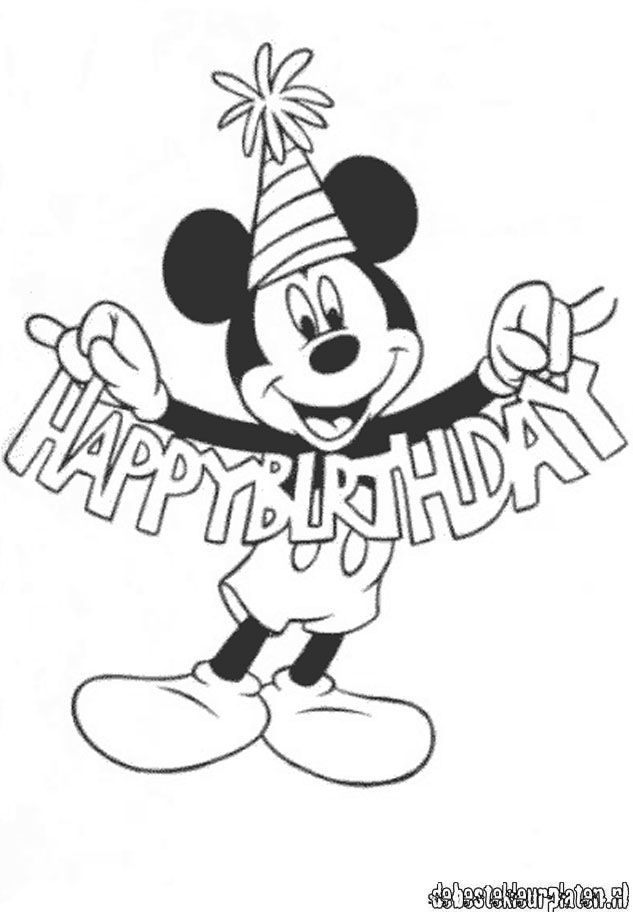 Mickey Mouse Coloring Pages Printables 26