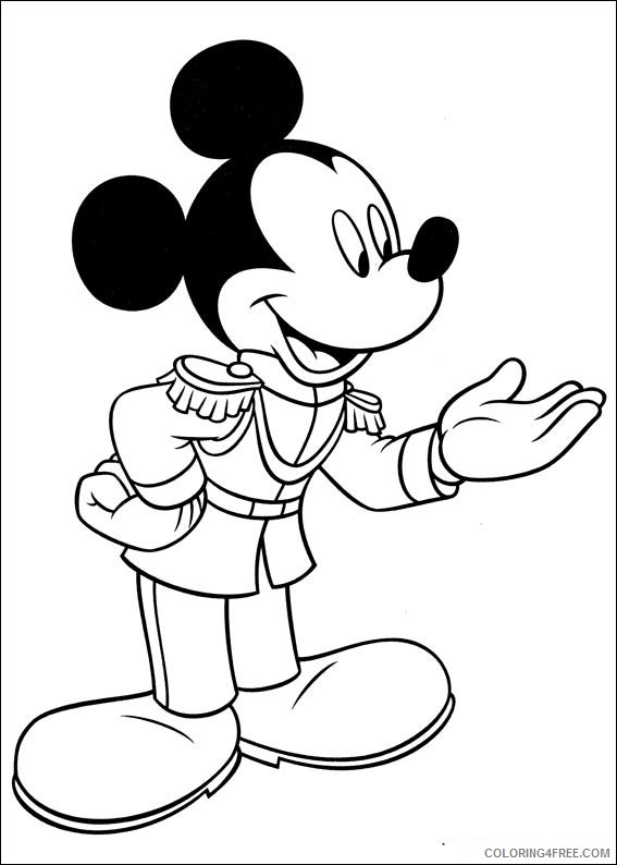 Mickey Mouse Coloring Pages Printables 28