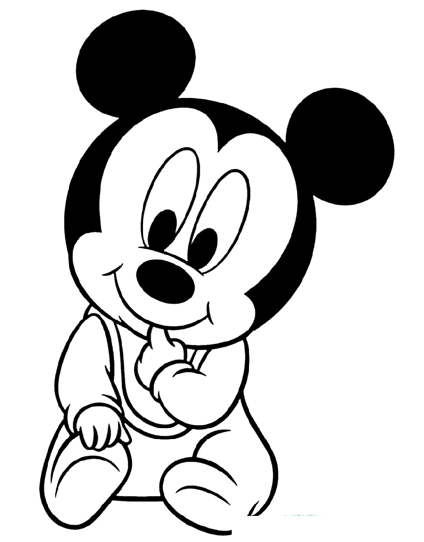 Mickey Mouse Coloring Pages Printables 30