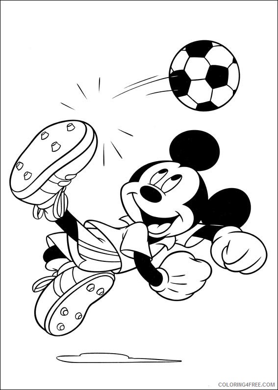 Mickey Mouse Coloring Pages Printables 43