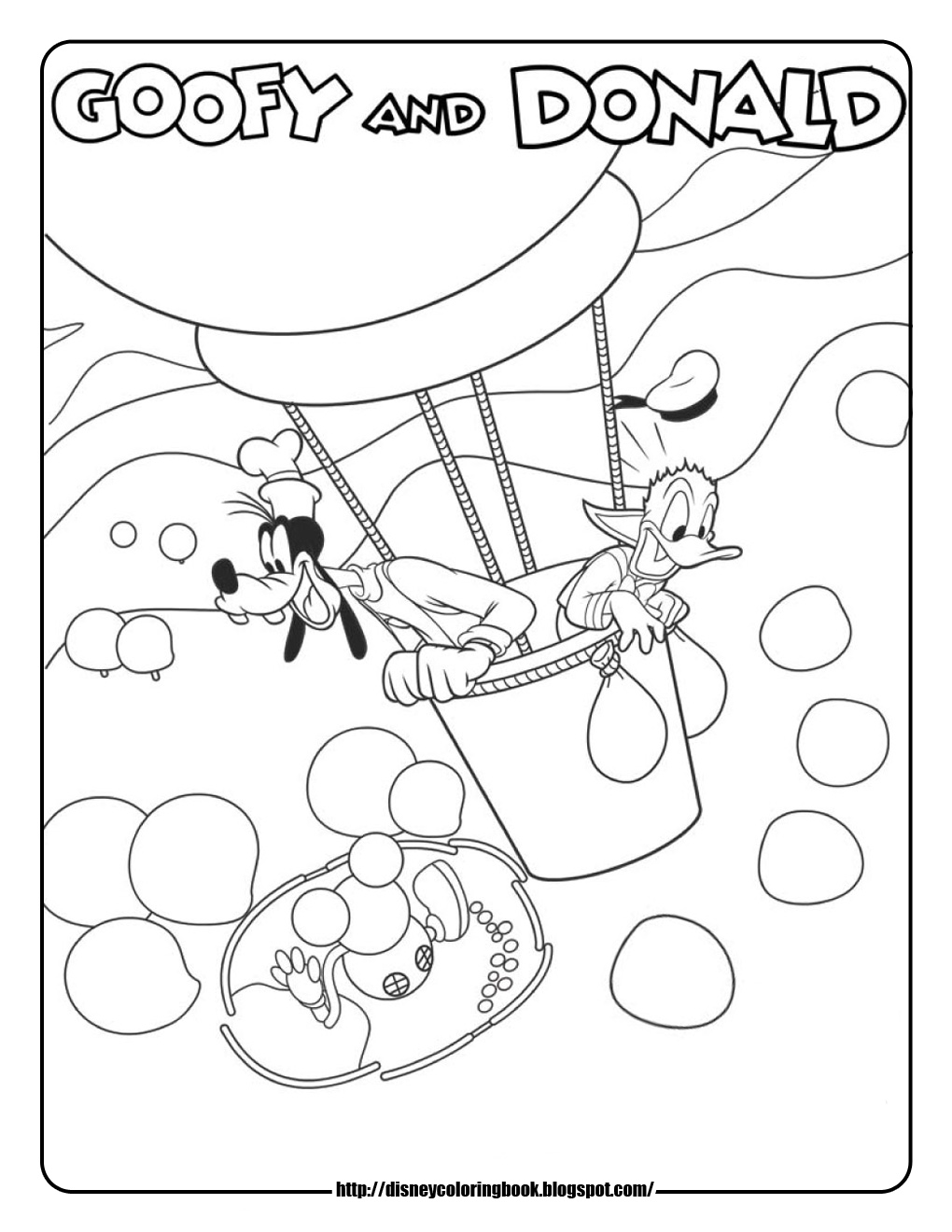 Mickey Mouse Coloring Pages Printables 44