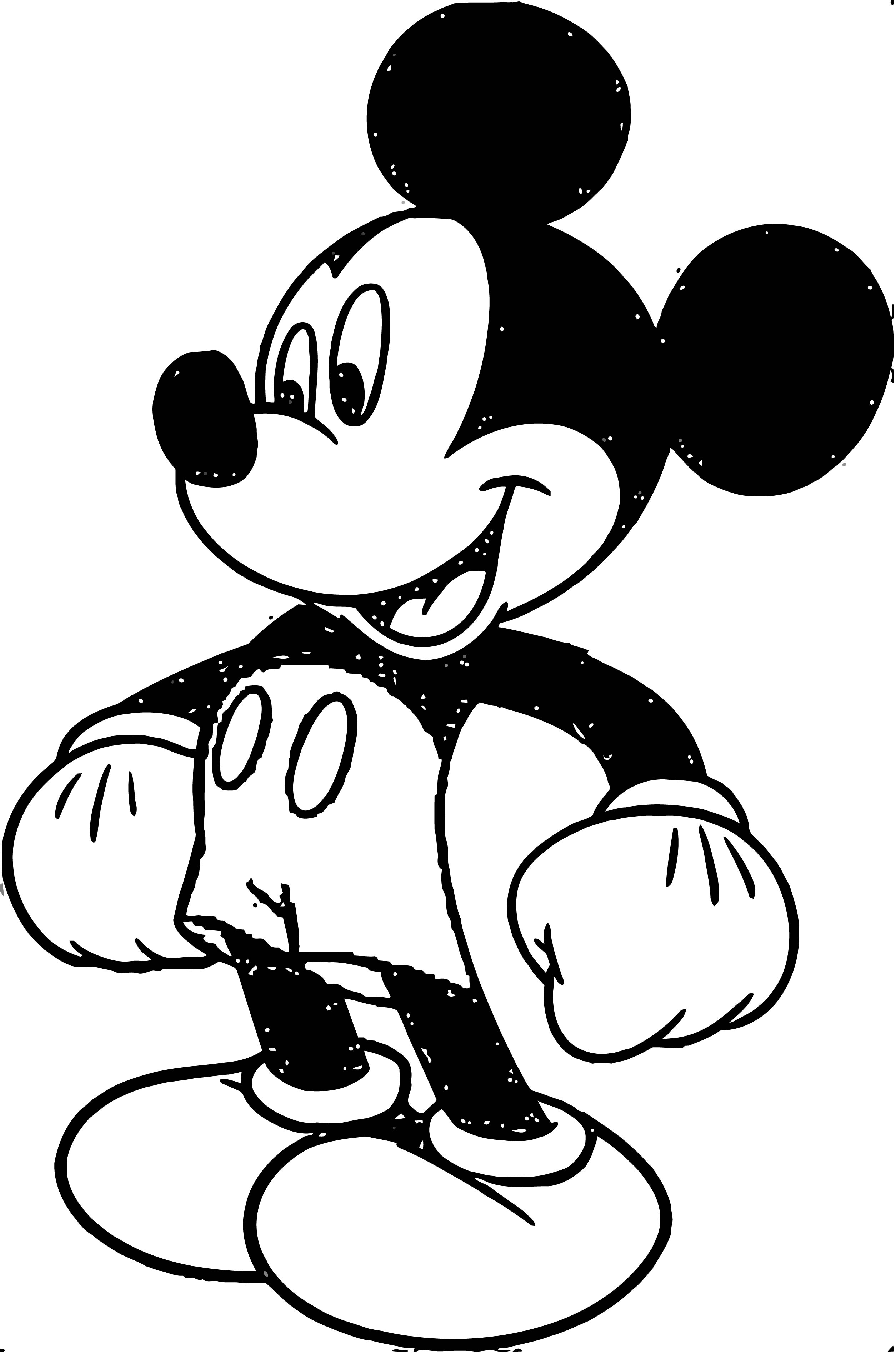 Mickey Mouse Coloring Pages Printables 49