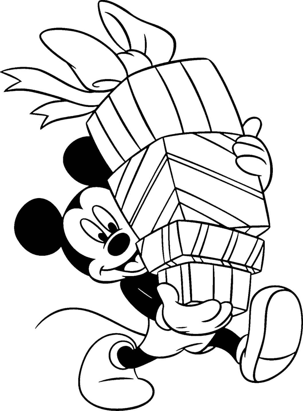 Mickey Mouse Coloring Pages Printables 50